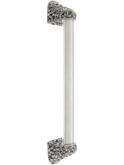 12 inch Queensway Appliance Pull With Smooth Bar in Brilliant Pewter